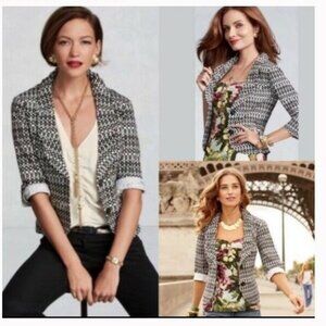 Cabi Du Jour Geometric Circle Blazer 4 Style 298